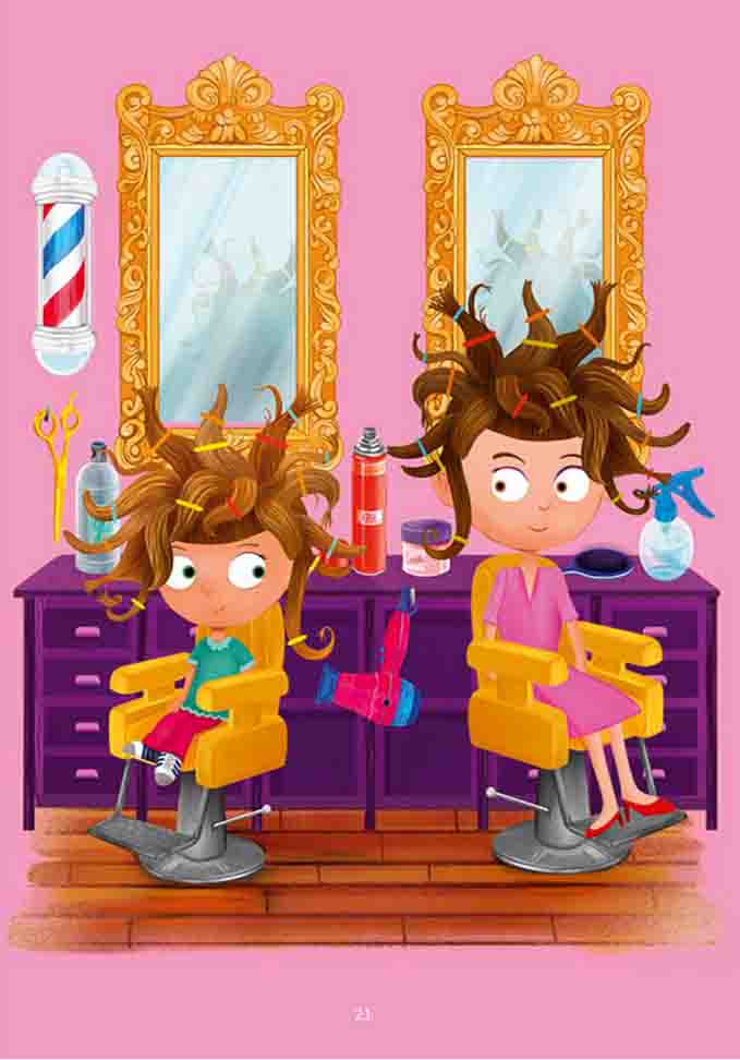 De Dameskapsalon - De Wereld van Puk en Job®